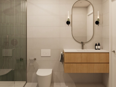 Reforma integral de baño 6 m2 en Calle Jesús, Valencia