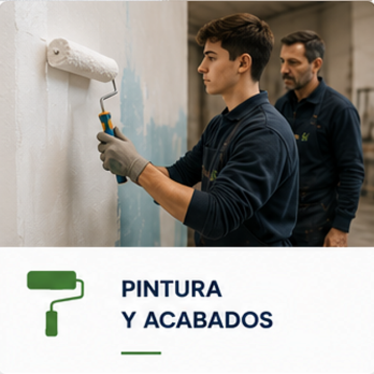 Pintura y acabados